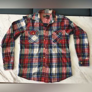 Ben Sherman plaid long sleeve shirt